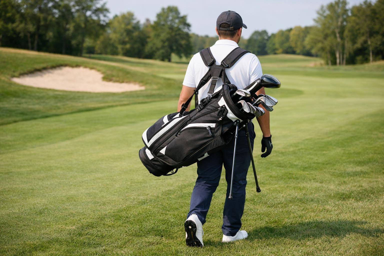 Ein Standbag ist die ideale Wahl für Golfer, die ihre Runde häufig zu Fuß spielen.